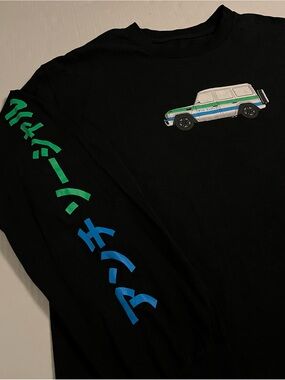 Anti Social Social Club ASSC Mercedes G Wagon Long Sleeve T-Shirt LARGE Black